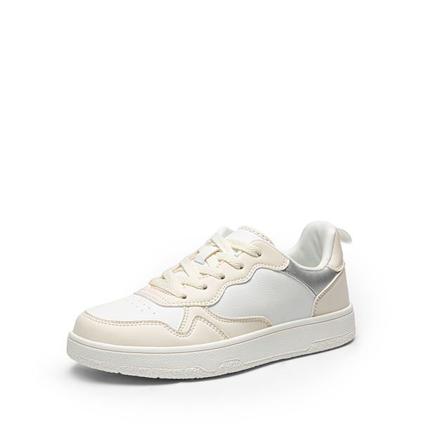 [Char] Women’s Casual Low-Top Sneakers - BEIGE -  0