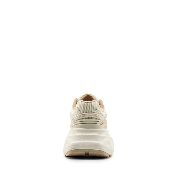 [Liv] Comfortable Chunky Platform Sneakers - BEIGE - 4