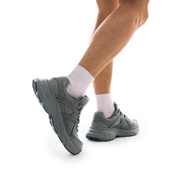 [Cam] Men's Retro Fashion Sneakers - DARK GREY - 1