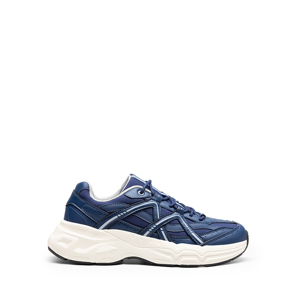 [Cam] Men's Retro Fashion Sneakers - NAVY - 4