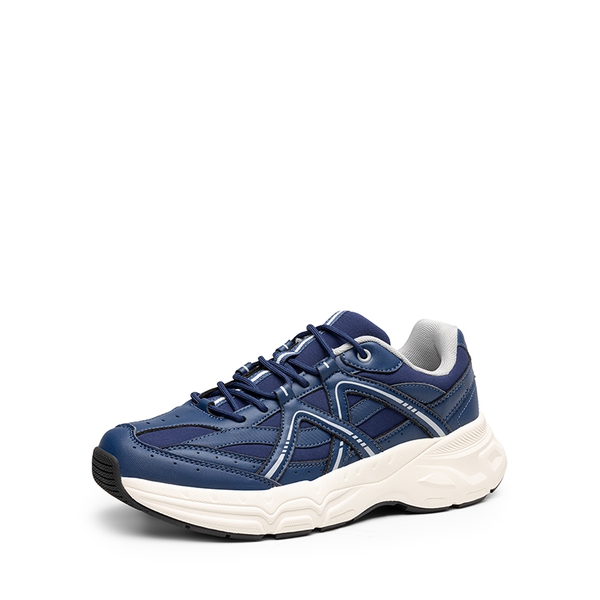 [Cam] Men's Retro Fashion Sneakers - NAVY -  0