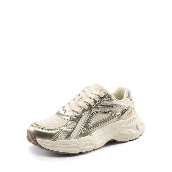 [Liv] Comfortable Chunky Platform Sneakers - CHAMPAGNE -  0