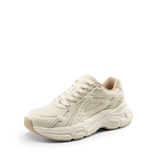 [Liv] Comfortable Chunky Platform Sneakers - BEIGE -  0