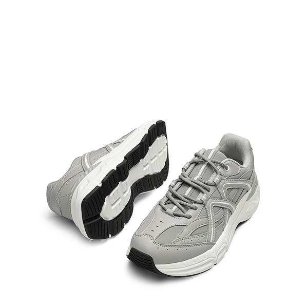 [Cam] Men's Retro Fashion Sneakers - GREY - 6