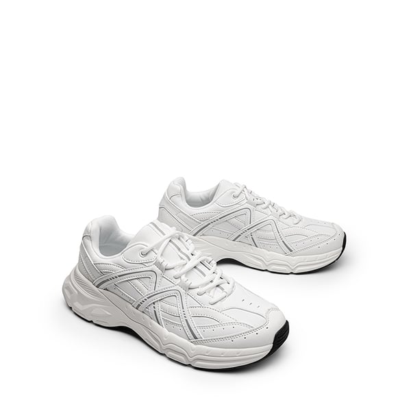 [Cam] Men's Retro Fashion Sneakers - WHITE - 7