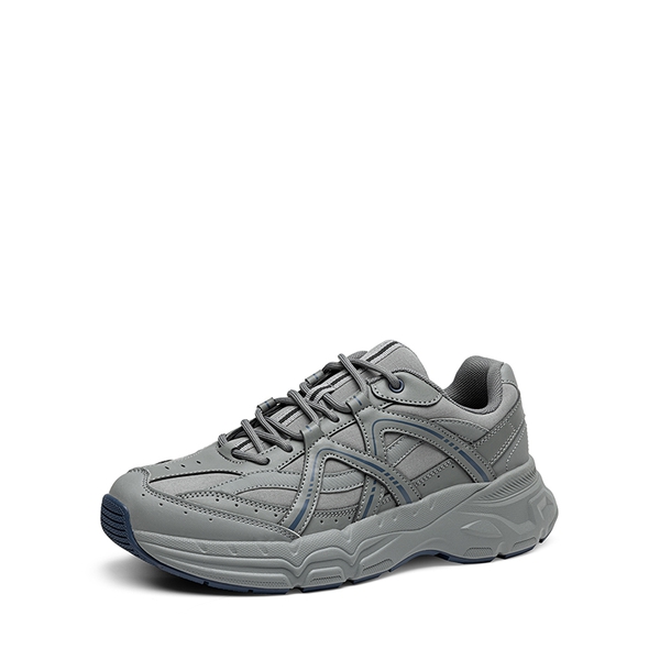 [Cam] Men's Retro Fashion Sneakers - DARK GREY -  0