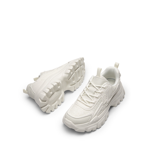[Maeve] Casual Chunky Sneakers - WHITE - 4