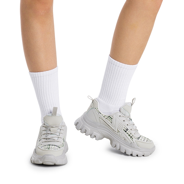 [Maeve] Casual Chunky Sneakers - GREY - 1