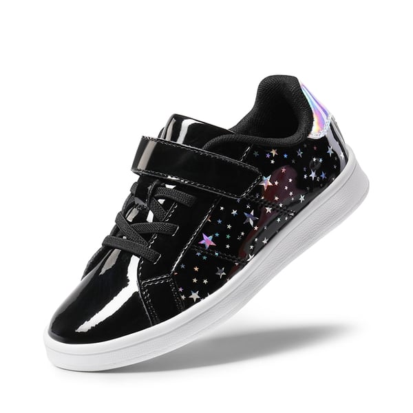 [Storybook DiscoStar] Shiny Star Pattern Sneakers - BLACK -  0