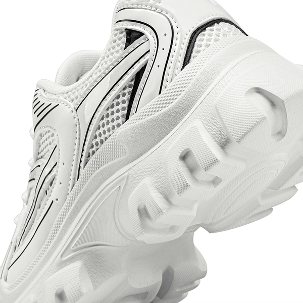 [Heidi] Comfortable Trendy Chunky Sneakers  - WHITE - 5