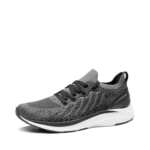 [StrideLife] Men's Comfortable Lightweight Sneakers - BLACK -  0