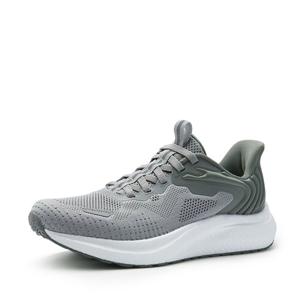Men's Knitted Comfortable Walking Sneakers - GREY -  0
