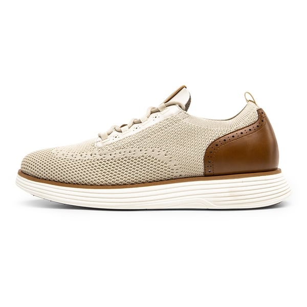 [MaxFlex SuiteCraft+] Men's Smart Mesh Oxford Shoes - BEIGE - 1