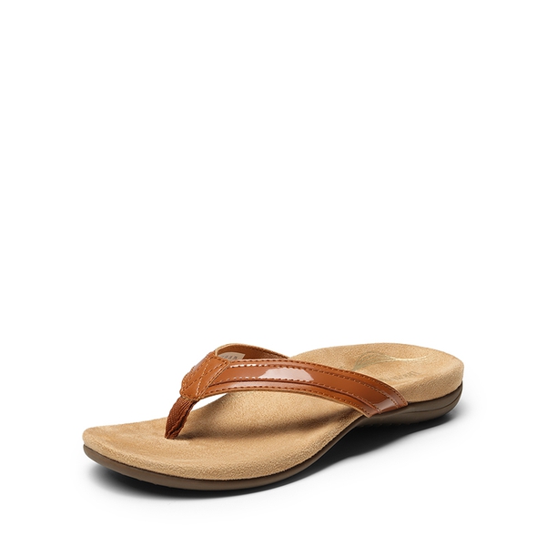 Lightweight 3D Arch Support Flip-flops - BROWN -  0