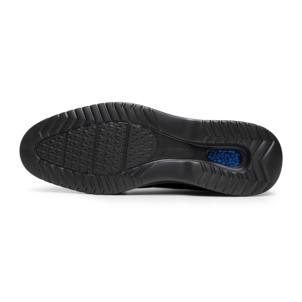 [MaxFlex Ease Polish] Men's Comfortable Oxford Shoes - BLACK - 3