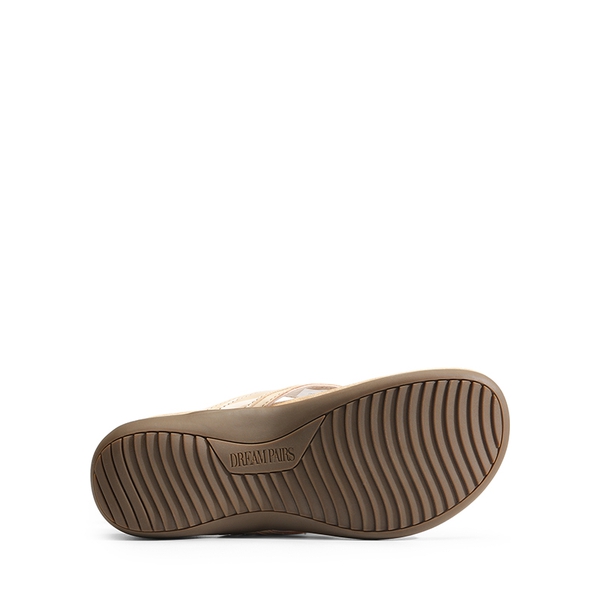 Lightweight 3D Arch Support Flip-flops - NUDE - 5