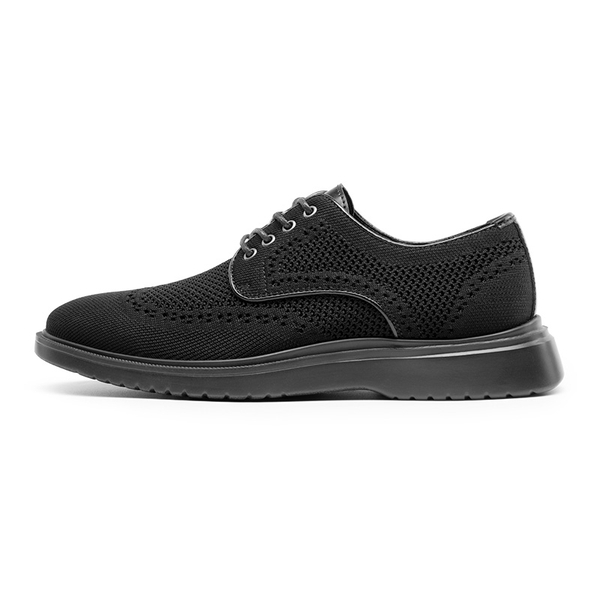 [MaxFlex Ease Polish] Men's Lightweight Oxford Shoes - BLACK - 1