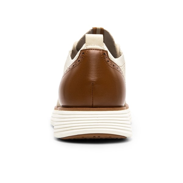 [MaxFlex SuiteCraft+] Men's Smart Mesh Oxford Shoes - BEIGE - 4