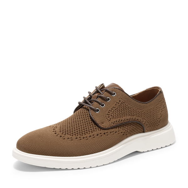 [MaxFlex Ease Polish] Men's Lightweight Oxford Shoes - BROWN -  0