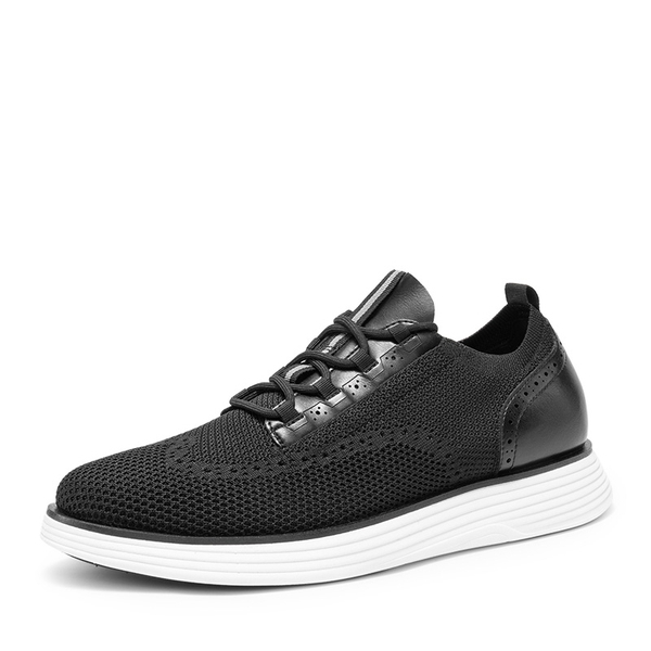 [MaxFlex SuiteCraft+] Men's Smart Mesh Oxford Shoes - BLACK -  0