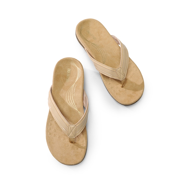 Lightweight 3D Arch Support Flip-flops - NUDE - 6