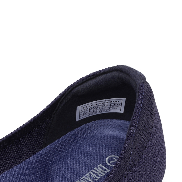 Comfortable Arch Support Knit Ballet Flats - NAVY - 4