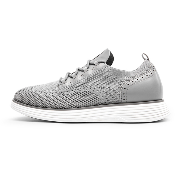 [MaxFlex SuiteCraft+] Men's Smart Mesh Oxford Shoes - GREY - 1