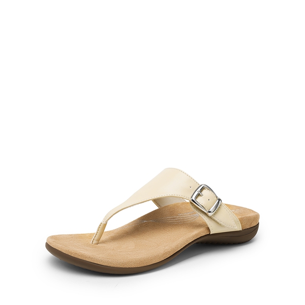 Buckle 3D Arch Support Flip-flops - NUDE -  0