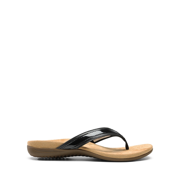 Lightweight 3D Arch Support Flip-flops - BLACK - 4