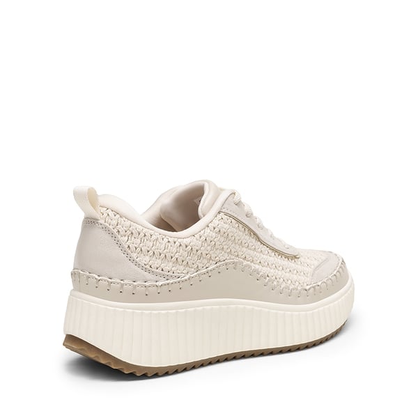 [Arch] Wide Width Tweed Platform Fashion Sneakers - SANDSTONE-KNIT - 4