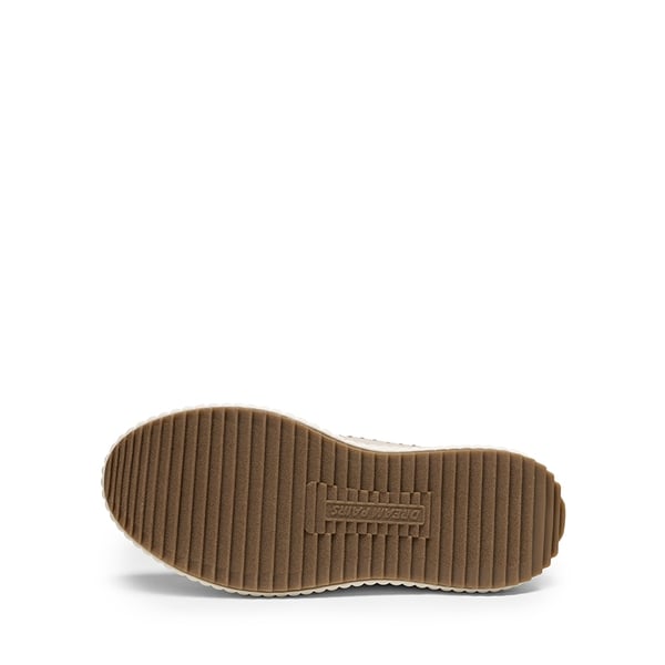 [Arch] Wide Width Tweed Platform Fashion Sneakers - SANDSTONE-KNIT - 6