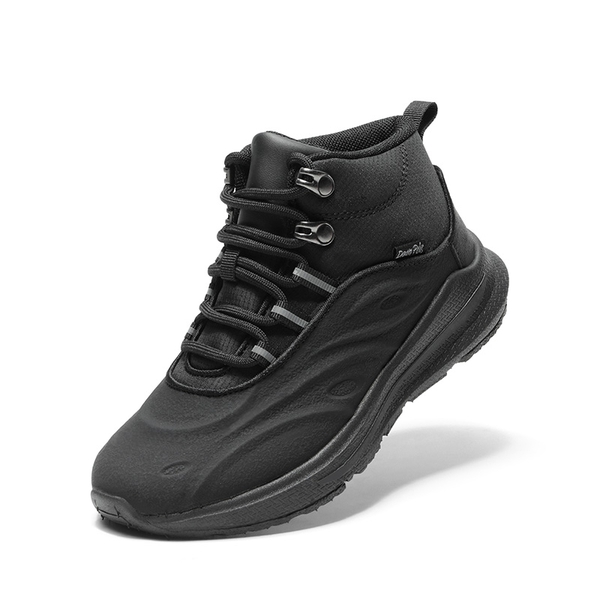 [DuraPlay SkyHigh Sheild] Kids’ High-top Running Sneakers - BLACK -  0