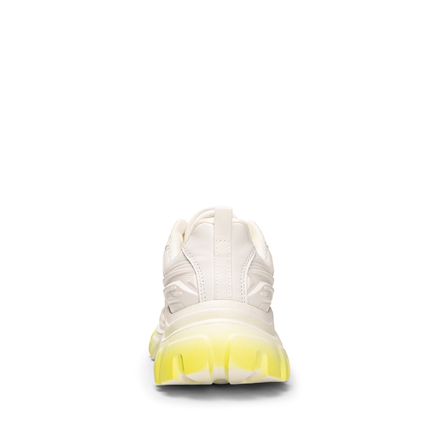 [Bold] Platform Lightweight Fashion Sneakers - IVORY/YELLOW - 4