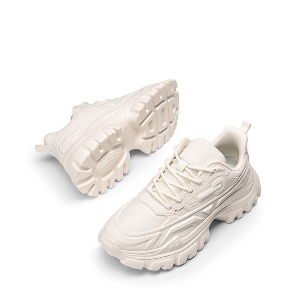 [Bold] Platform Lightweight Fashion Sneakers - IVORY - 6