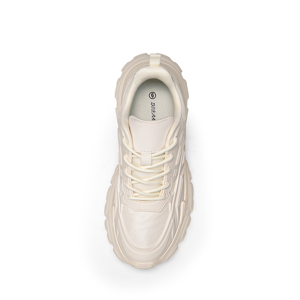 [Bold] Platform Lightweight Fashion Sneakers - IVORY - 7