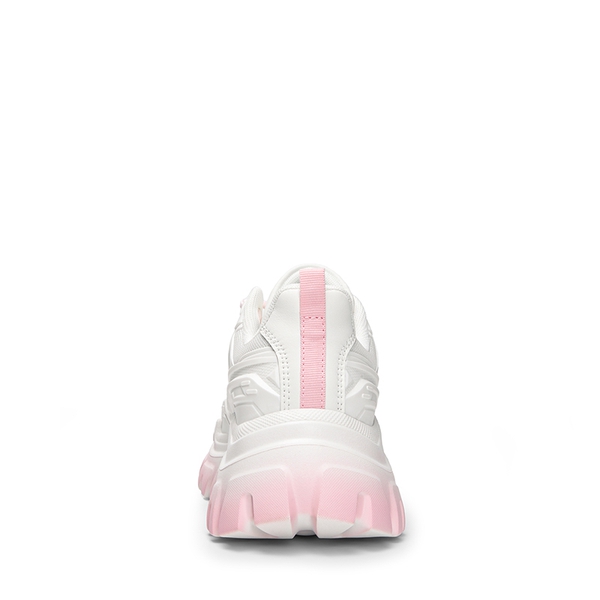 [Bold] Platform Lightweight Fashion Sneakers - WHITE/PINK - 4