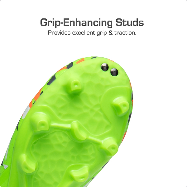 High-top Slip-Resistant Soccer Shoes - NEON GREEN - 1