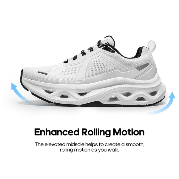 [MovePropel] Men's Comfortable Running & Jogging Shoes - WHITE - 3
