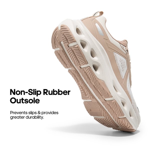 [MovePropel] Women's Comfortable Lifestyle Sneakers - NUDE PINK - 2
