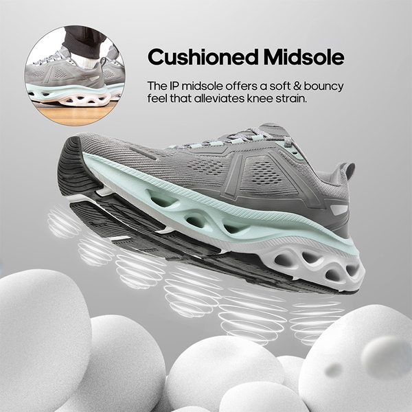 [MovePropel] Men's Comfortable Running & Jogging Shoes - GREY - 1