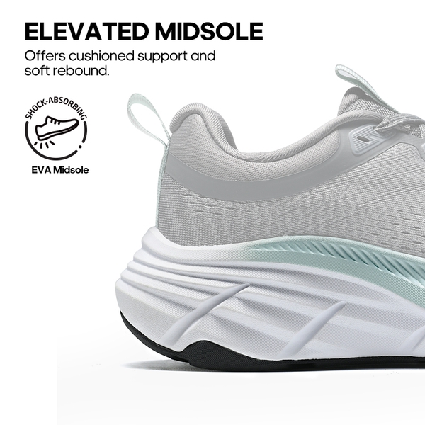 [ActiveBreeze] Women's Comfortable Mesh Running Shoes - GREY - 2