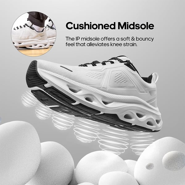 [MovePropel] Men's Comfortable Running & Jogging Shoes - WHITE - 1