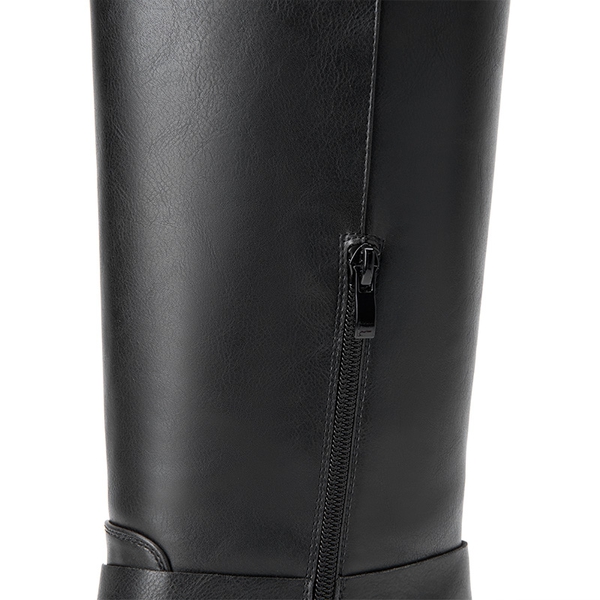 Cowgirl Knee-high Boots - BLACK - 6