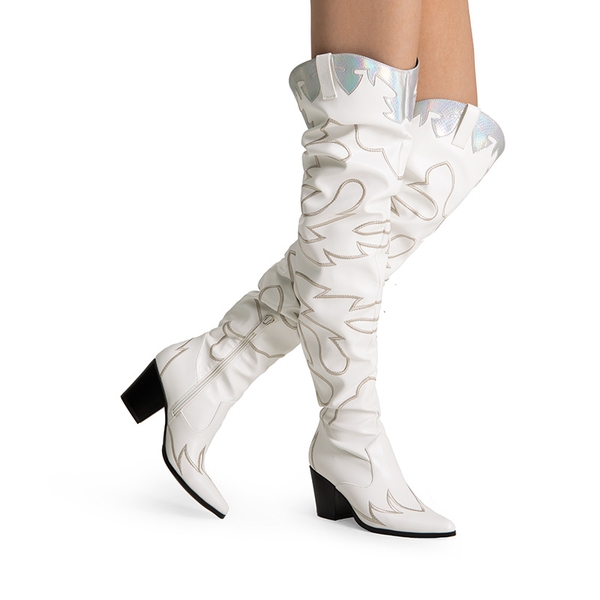 Western thigh high boots on sale