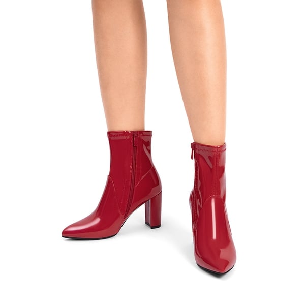 Chunky Heel Ankle Boots DREAM PAIRS