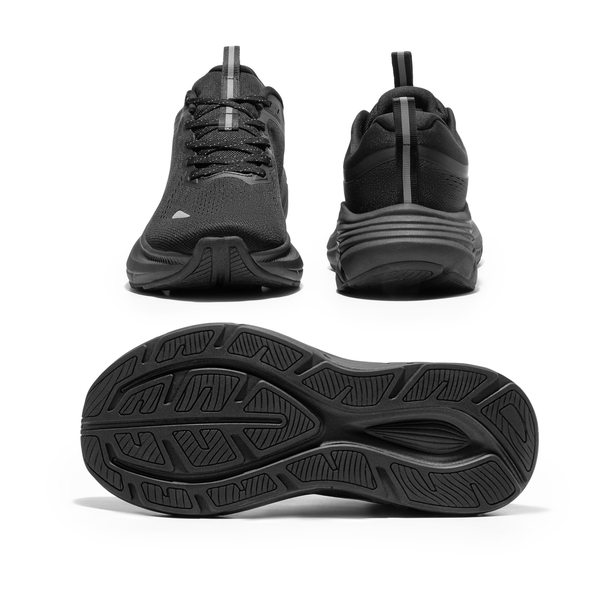 Men's Lifestyle Walking Shoes - ALL BLACK - 4