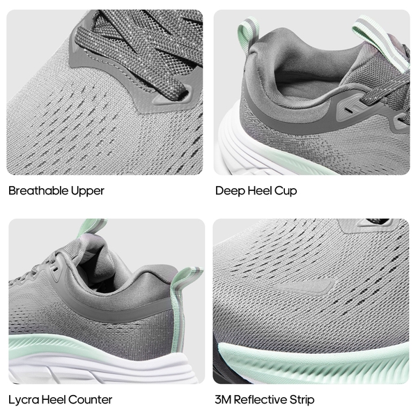 Men's Lifestyle Walking Shoes - GREY - 3