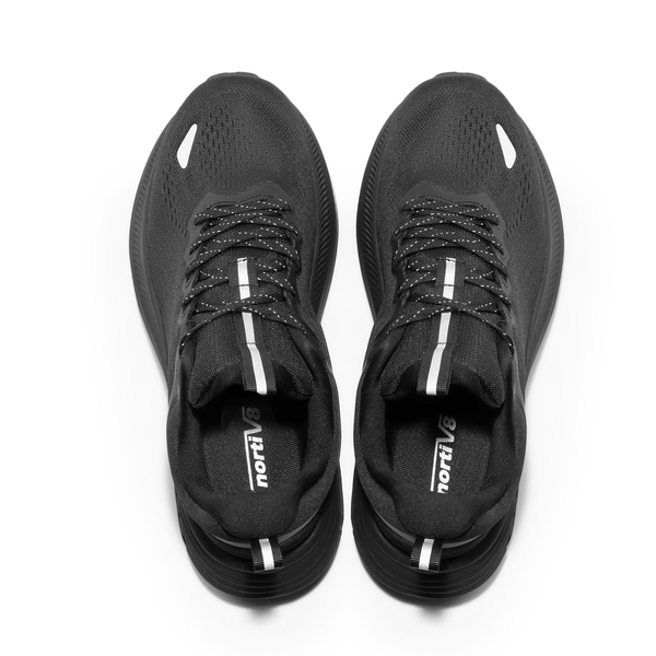 Men's Lifestyle Walking Shoes - ALL BLACK - 5