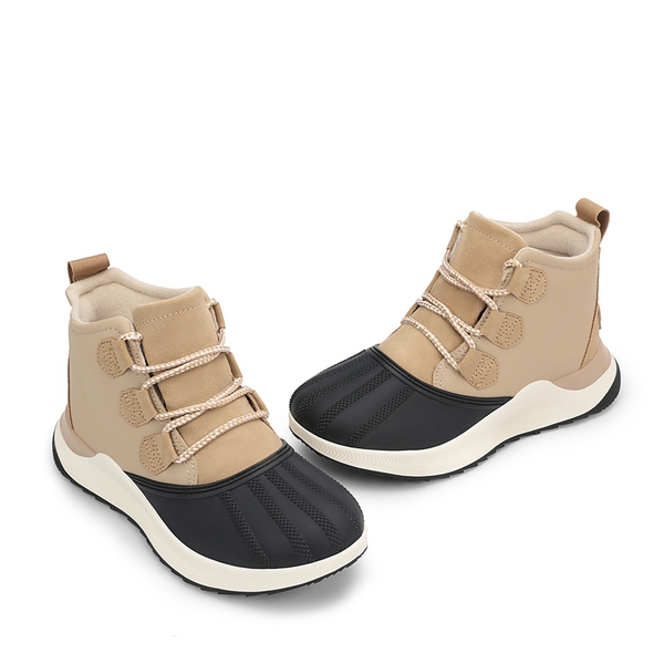Women’s Water-Resistant Winter Ankle Boots - SAND - 5