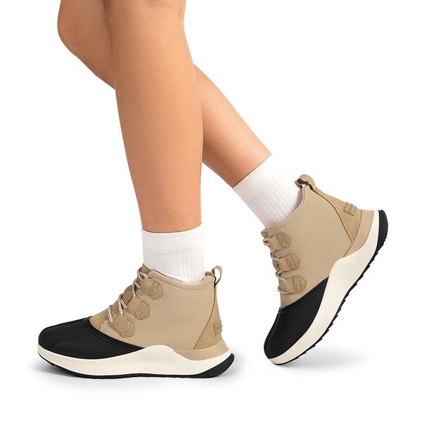 Women’s Water-Resistant Winter Ankle Boots - SAND - 2